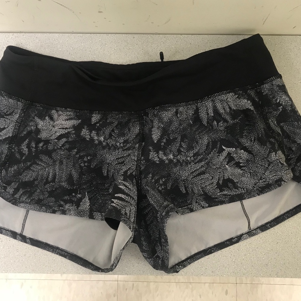 Lululemon speed shorts